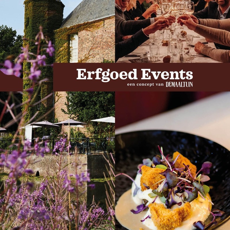 Erfgoed events brochure